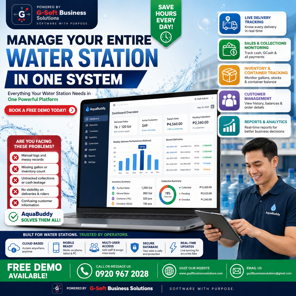 AquaFlow Poster