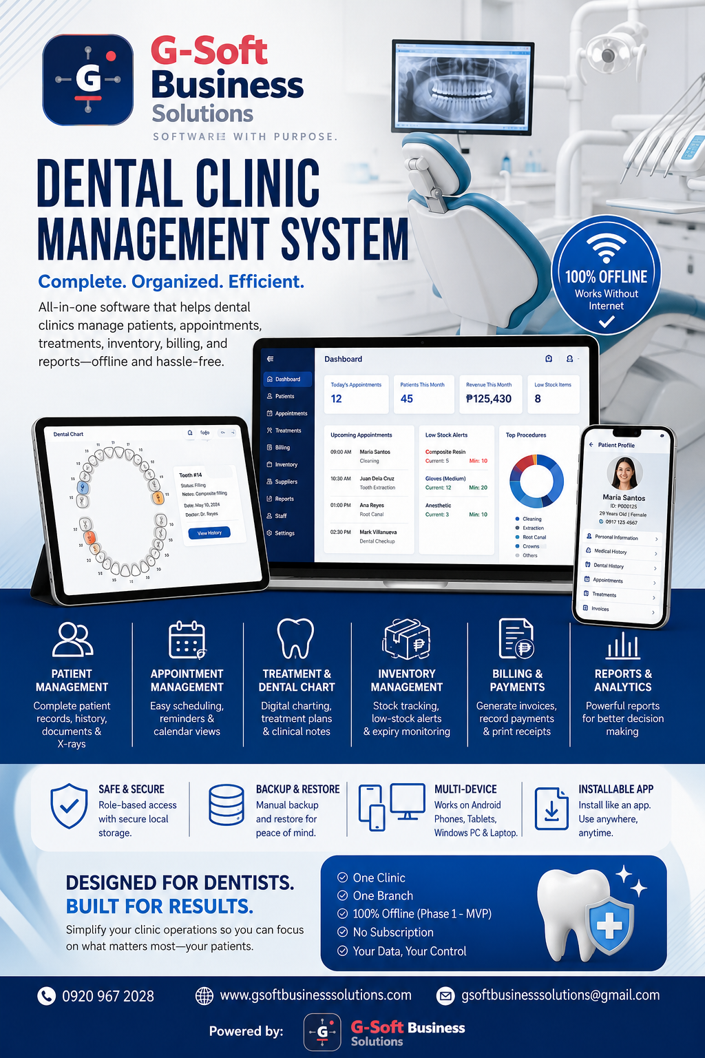 Dental Clinic Management System Poster